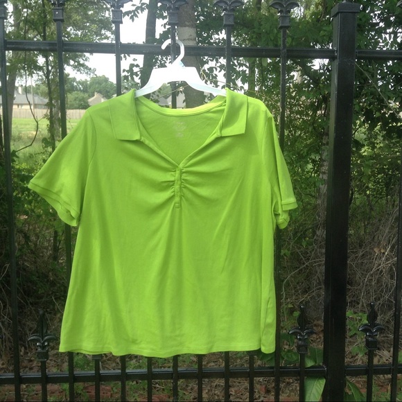 Lane Bryant Tops - Lane Bryant  green t shirt